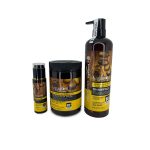 ست شامپو ماسک روغن آرگان رزگلد