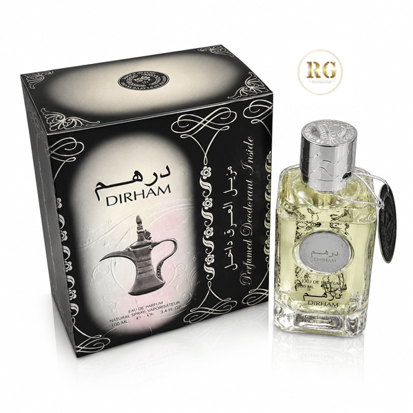 خرید عطر ادکلن درهم نقره ای مردانه ارض الزعفران