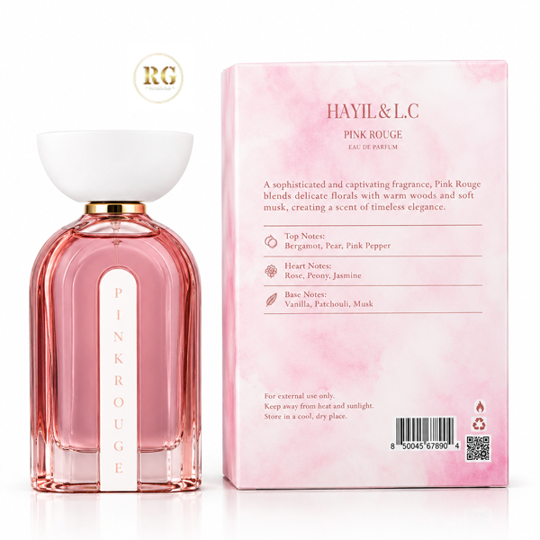 عطرادکلن پینک رژ احمد المغربی اصل